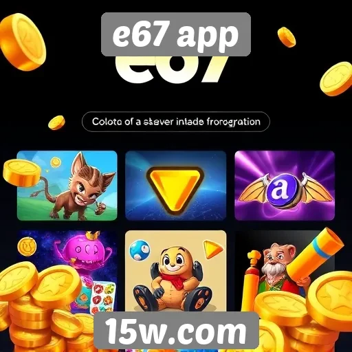 O lançamento de novos jogos no e67 app