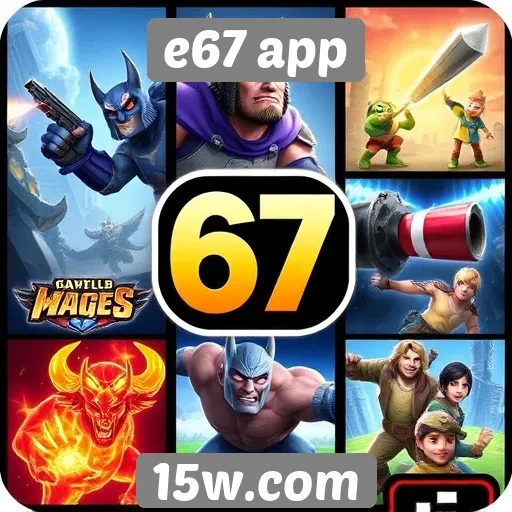 Jogos mais populares no e67 app em destaque